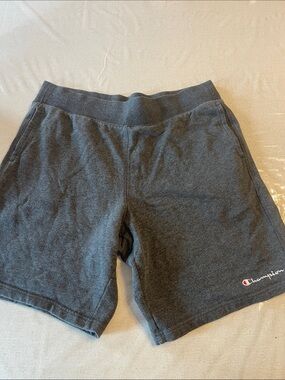 Champion Dark Gray Comfort Fleece Shorts